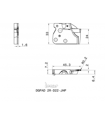 DGPAD 2R-D22-JHP