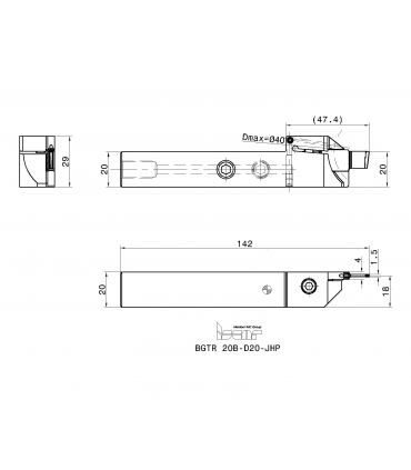 BGTR 20B-D20-JHP