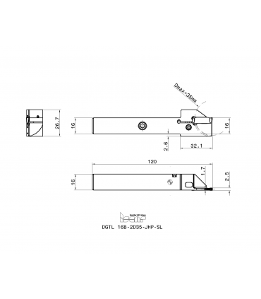 DGTL 16B-2D35-JHP-SL