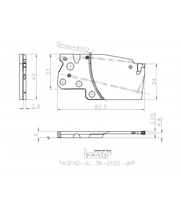 TAGPAD-XL 3R-D102-JHP