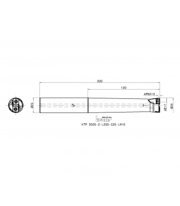 HTP D025-2-L200-C25-LN10