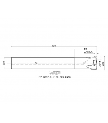HTP D032-3-L190-C25-LN10