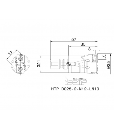 HTP D025-2-M12-LN10