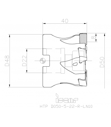 HTP D050-5-22-R-LN10