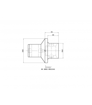 RE MB80-MB50X45