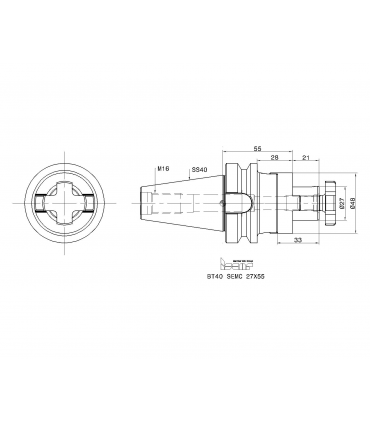 BT40 SEMC 27X55