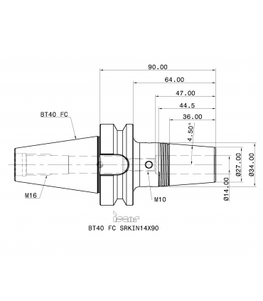 BT40 FC SRKIN14X90