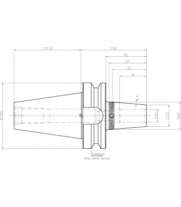 BT50 SRKIN 20X100