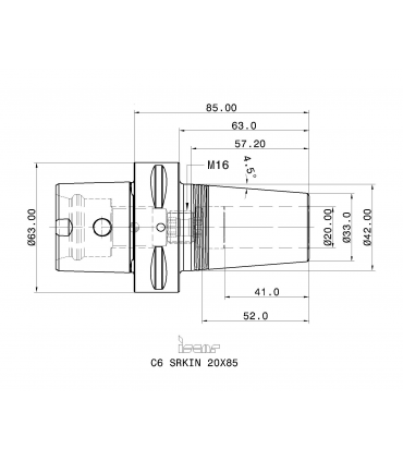 C6 SRKIN 20X85