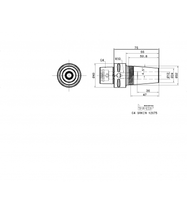 C4 SRKIN 12X75