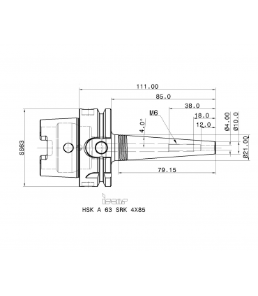 HSK A63 SRK 4X85