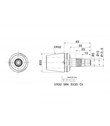 ER32 SRK 5X35 CX