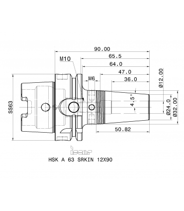 HSK A63 SRKIN12X90