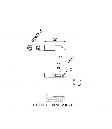PICCO R 007M0200-15 IC908