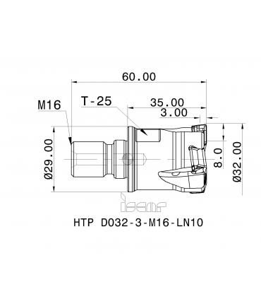 HTP D032-3-M16-LN10