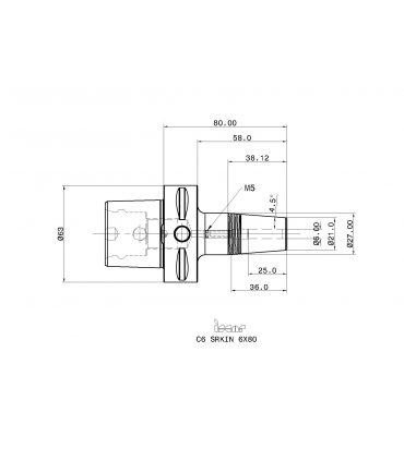 C6 SRKIN 6X80