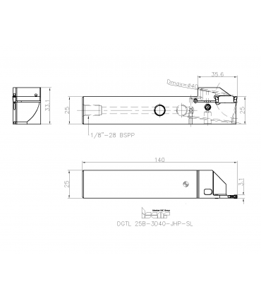 DGTL 25B-3D40-JHP-SL