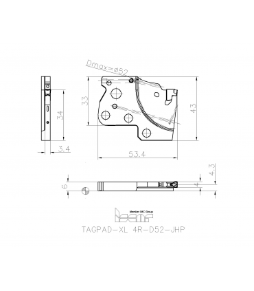 TAGPAD-XL 4R-D52-JHP