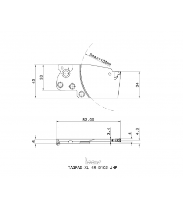 TAGPAD-XL 4R-D102-JHP
