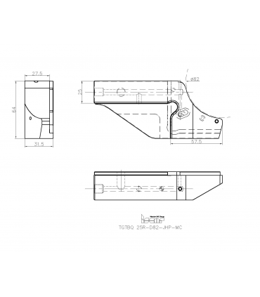 TGTBQ 25R-D82-JHP-MC