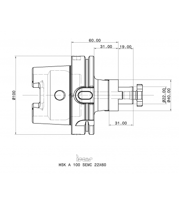 HSK A100 SEMC22X60