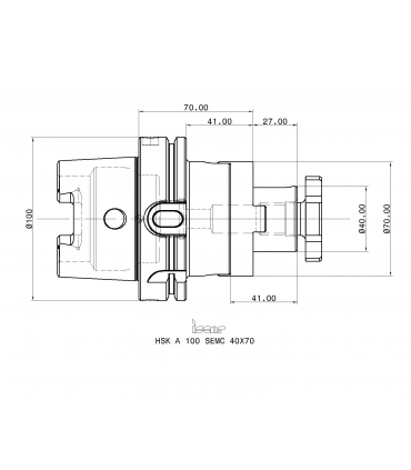 HSK A100 SEMC40X70