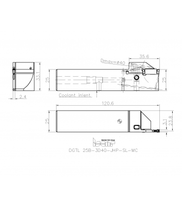 DGTL 25B-3D40-JHP-SL-MC
