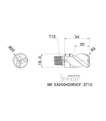 MM EA200H20R3CF-3T12 IC08