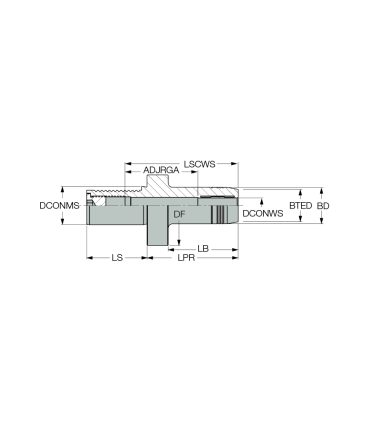 DIN69880 40 HYDRO 20X95