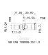 MM CAB T08M08-25/1.0