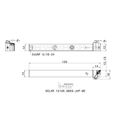 SCLXR 1212K-06XS-JHP-MC