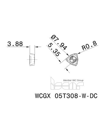 WCGX 05T308-W-DC IC918