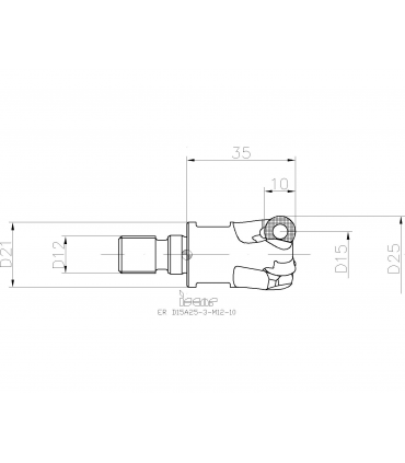 ER D15A25-3-M12-10