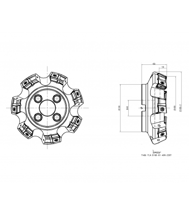 T465 FLN D160-07-40R-22ST