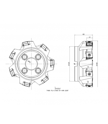 T490 FLN D160-07-40R-22ST