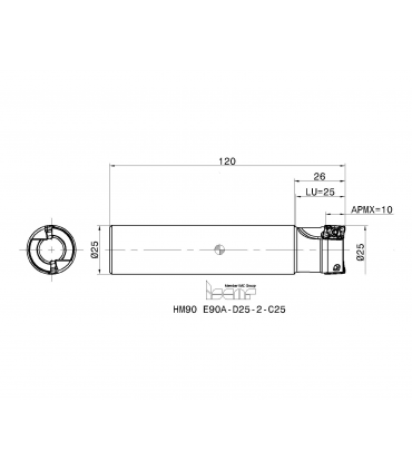 HM90 E90A-D25-2-C25