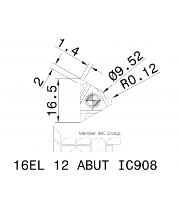 16EL 12 ABUT       IC908