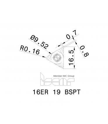 16ER 19 BSPT       IC908