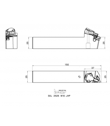 SEL 2525 M16-JHP