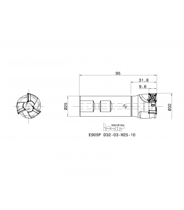 E90SP D32-03-W25-10