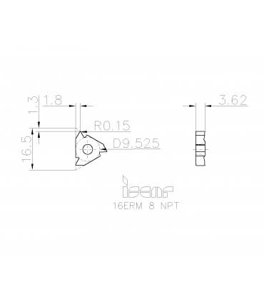 16ERM 8 NPT        IC1007