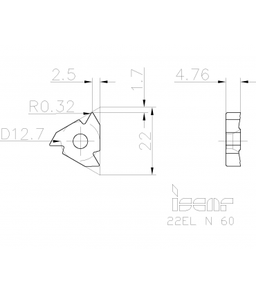 22EL N 60          IC50M