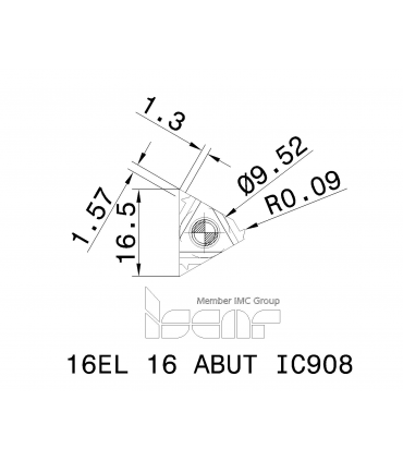 16EL 16 ABUT       IC908