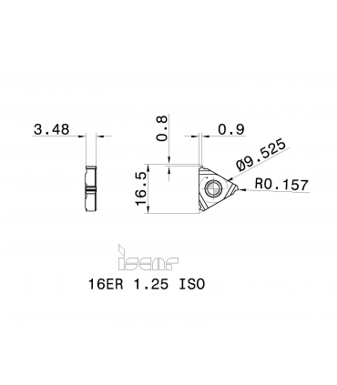 16ER 1.25 ISO      IC908