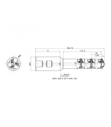 MTET D36-3-30-3-W40-16U