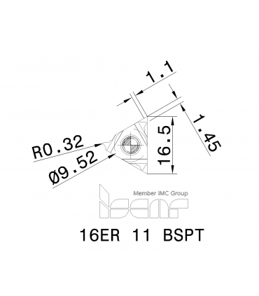16ER 11 BSPT       IC908