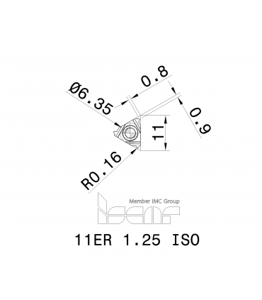11ER 1.25 ISO      IC908