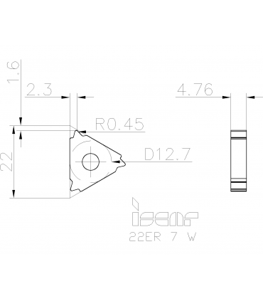 22ER 7 W           IC908