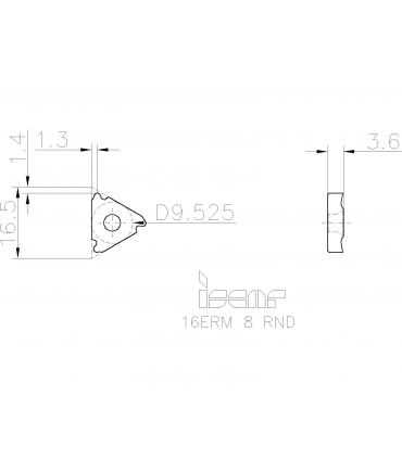 16ERM 8 RND        IC908
