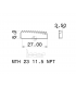 MTH 23 11.5 NPT    IC908